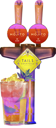 Picture of TAILS BERRY BACARDI MOJITO 20L